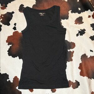 Cherokee Girl’s Plain Black Tank Top Size Medium